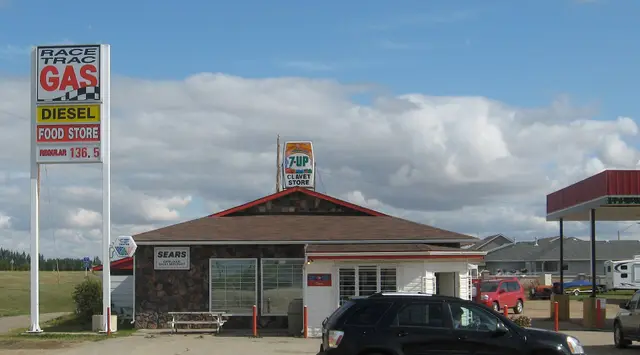 Race Trac gas station and Clavet store